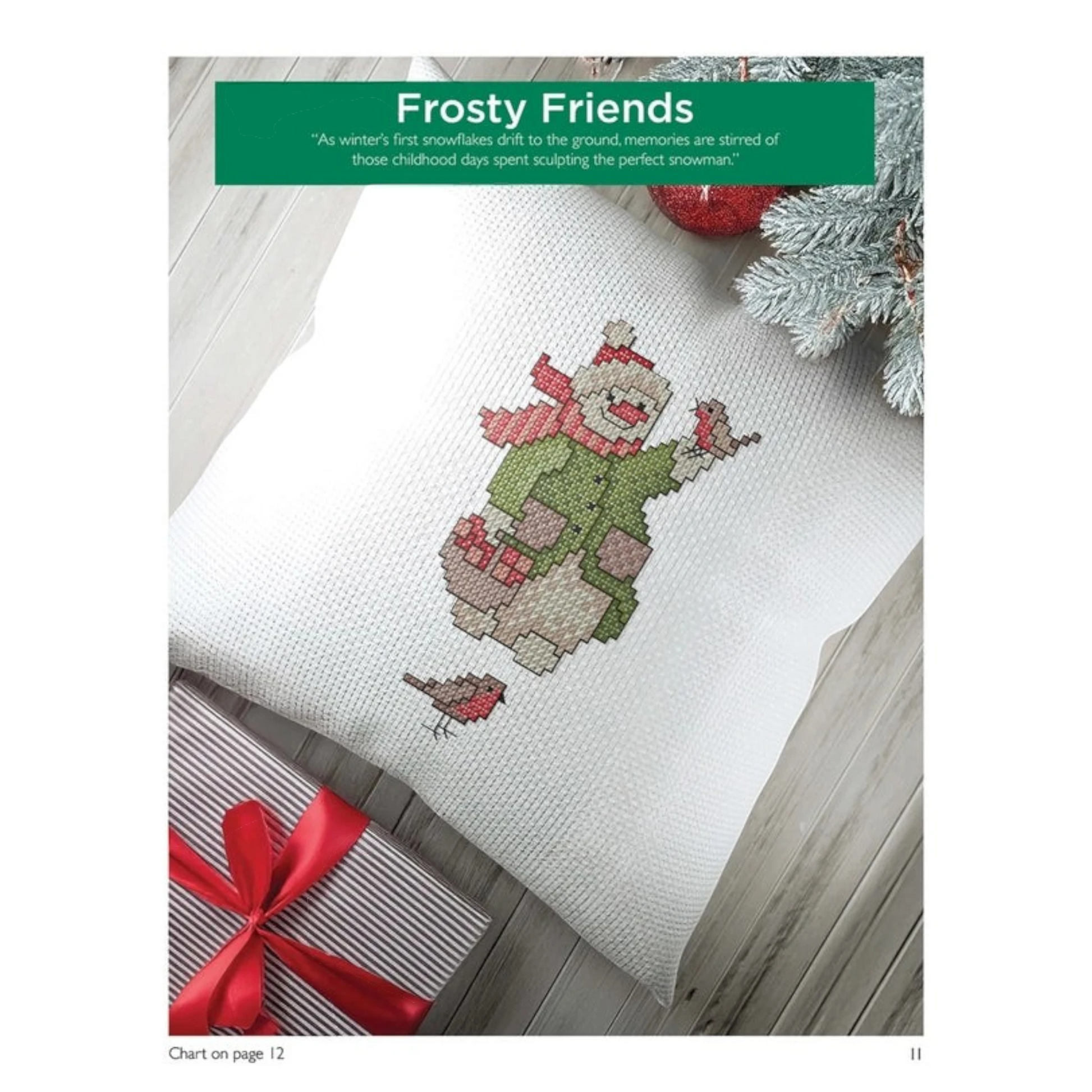 Holiday Cheer in Cross Stitch Book , quilting and craft projects
