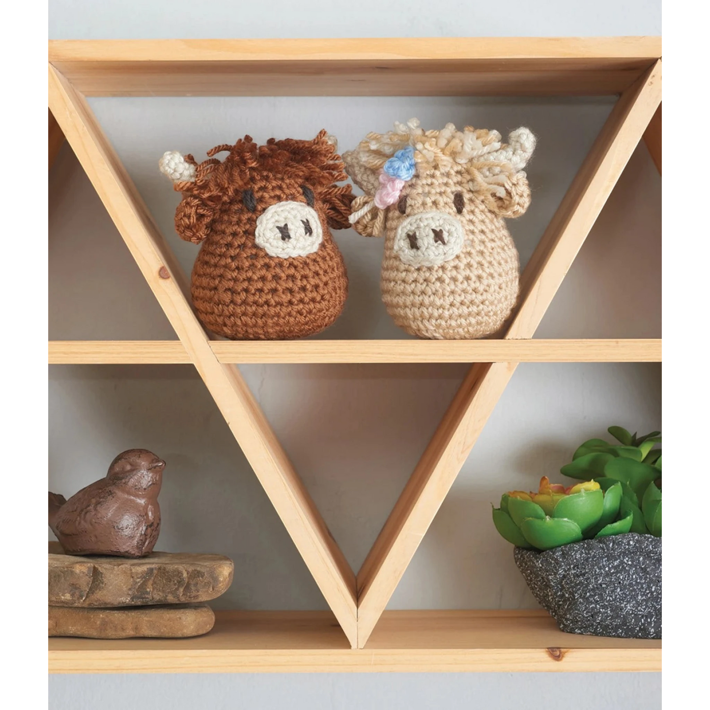 Highland Cows Crochet Book