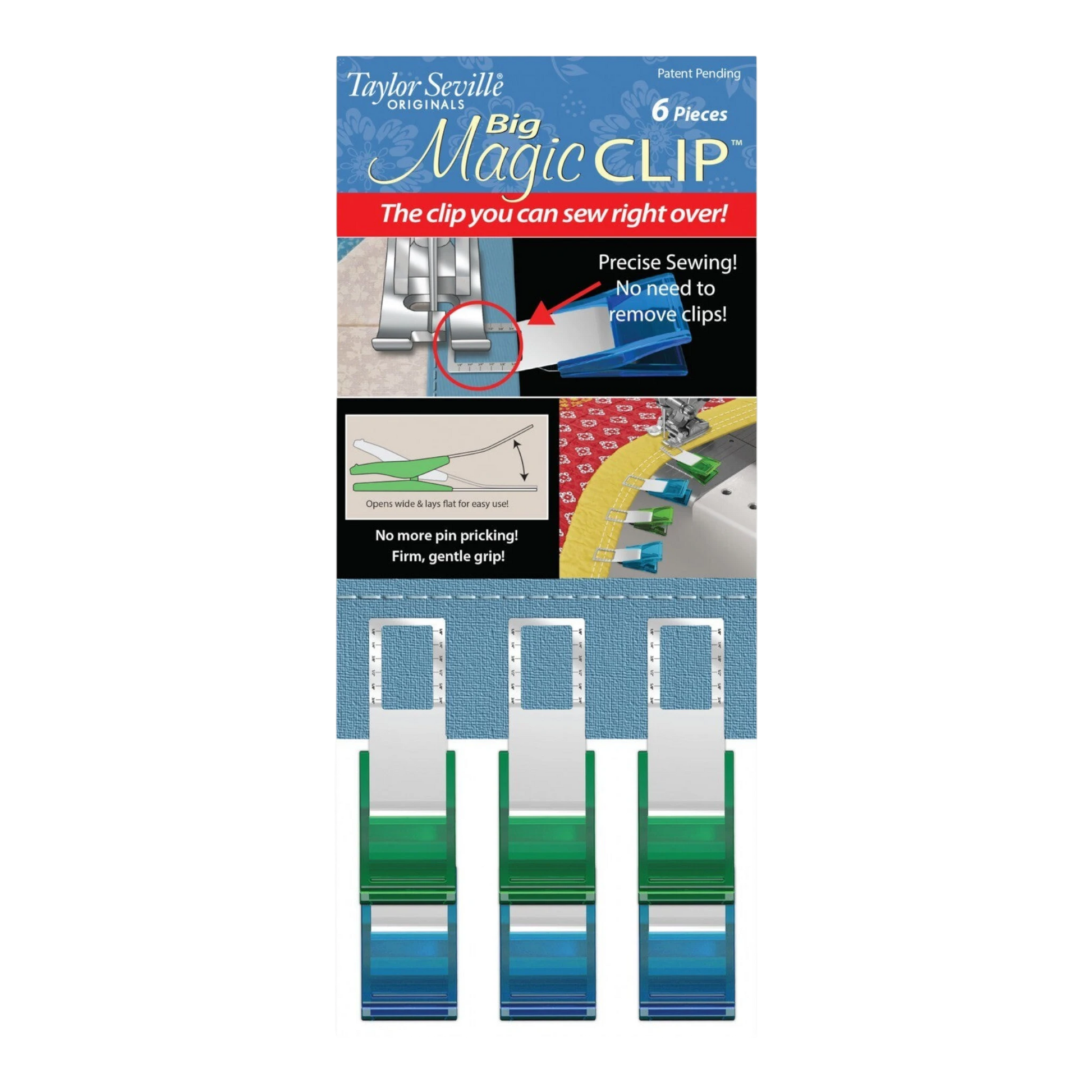 Magic Clip Big 6pc Set sewing and quilting product