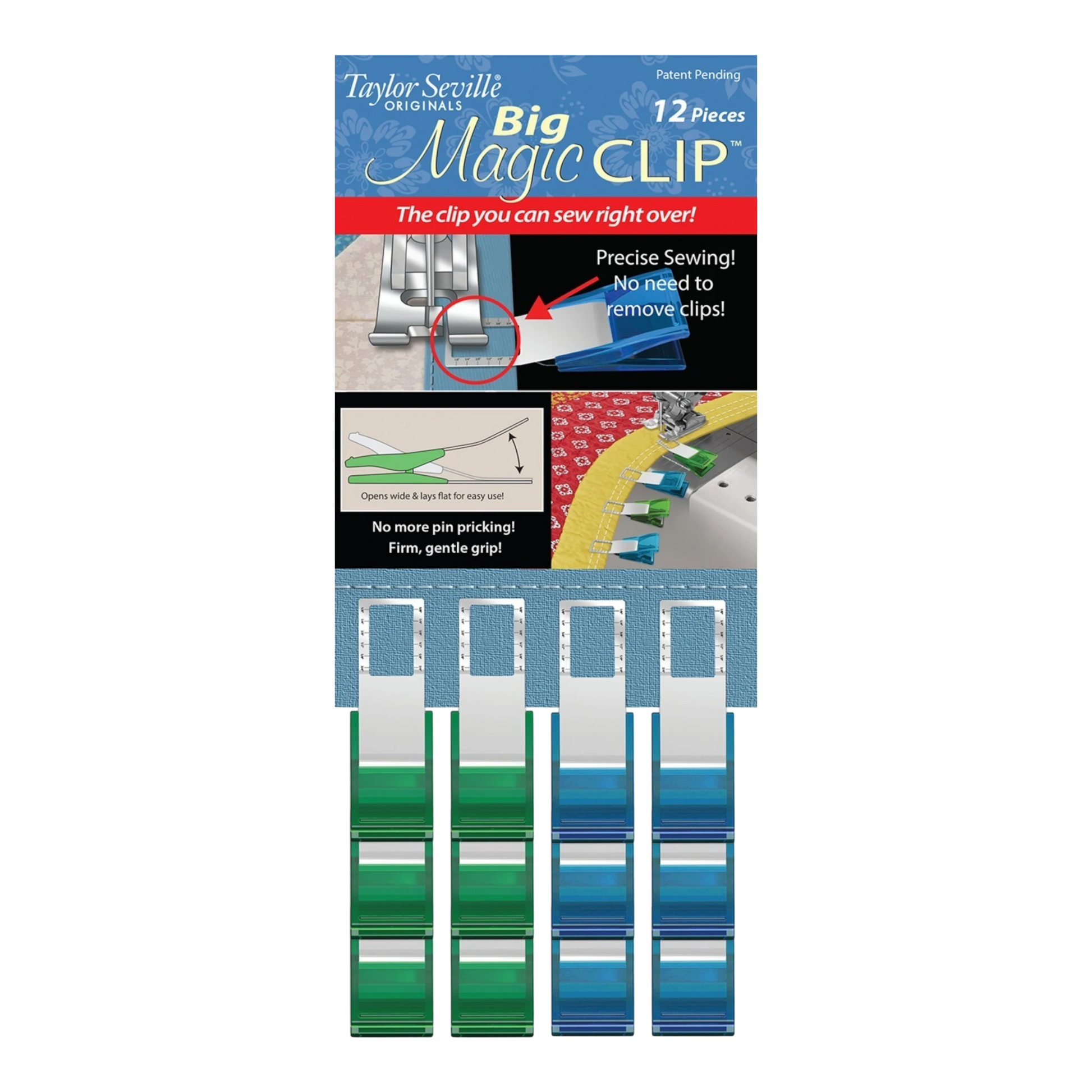 Magic Clip Big 12pc Set sewing and quilting product