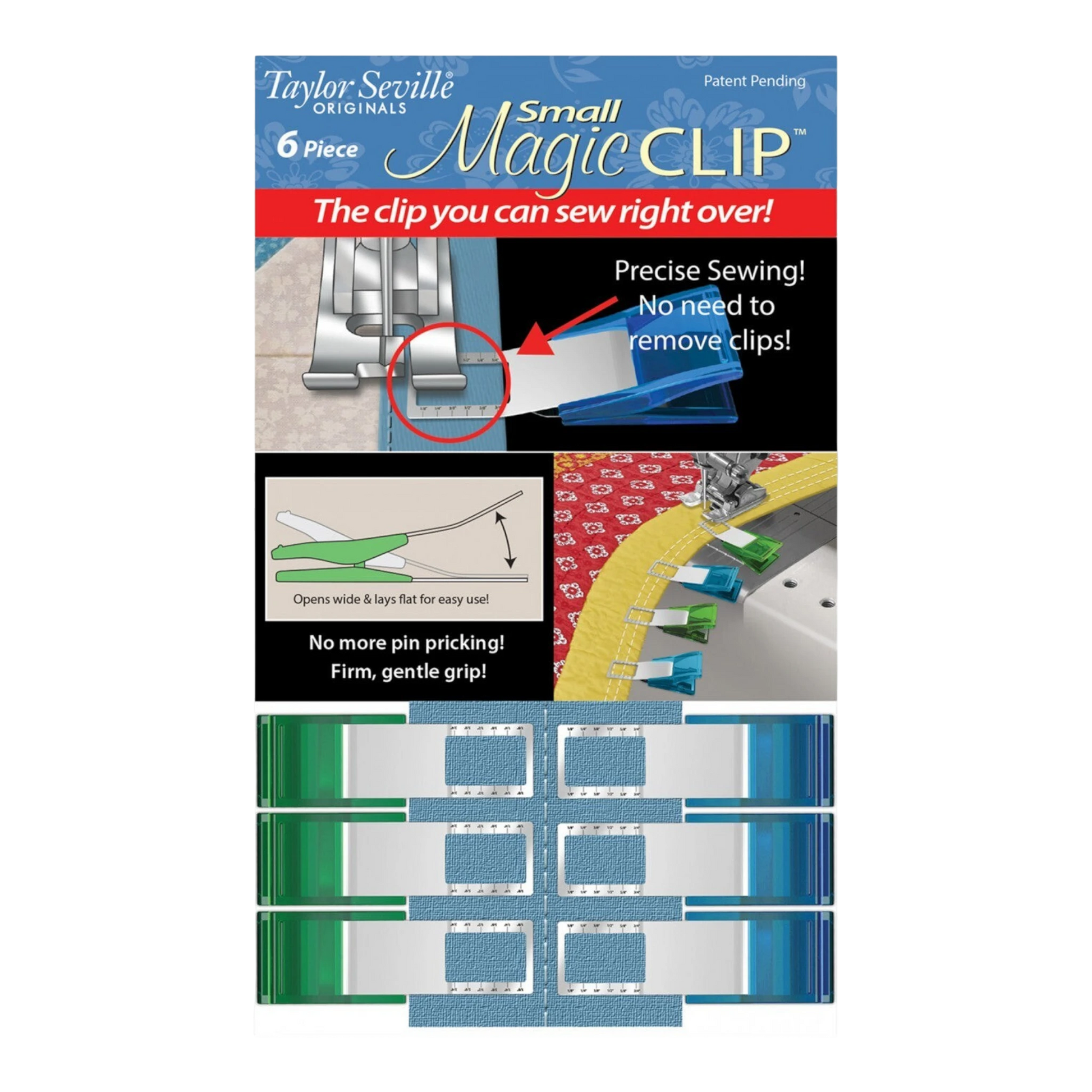 Magic Clip Small 6pc Set sewing and quilting product
