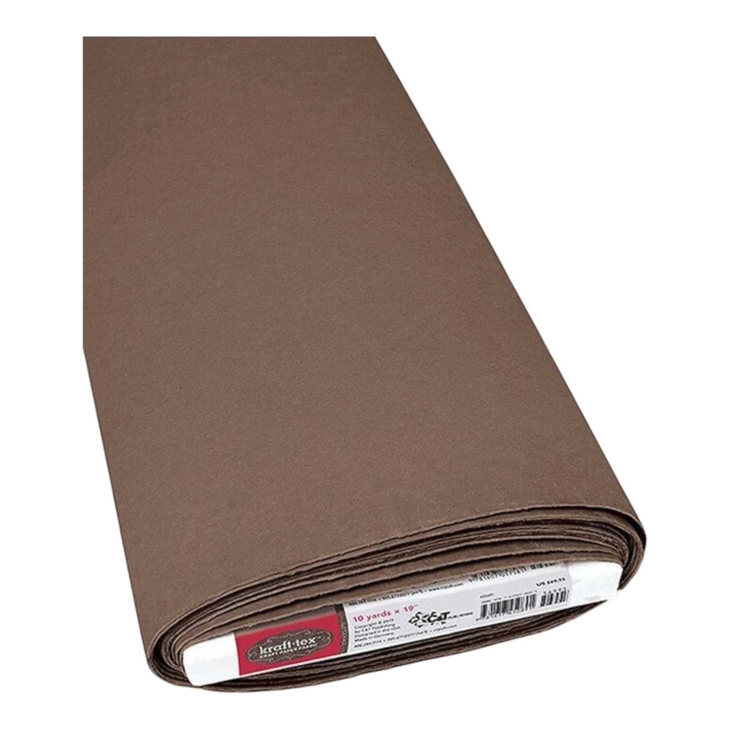 Kraft-tex Kraft Paper Fabric Unwashed - Chocolate , pattern making and craft projects