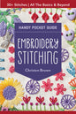 Embroidery Stitching Handy Pocket Guide Book