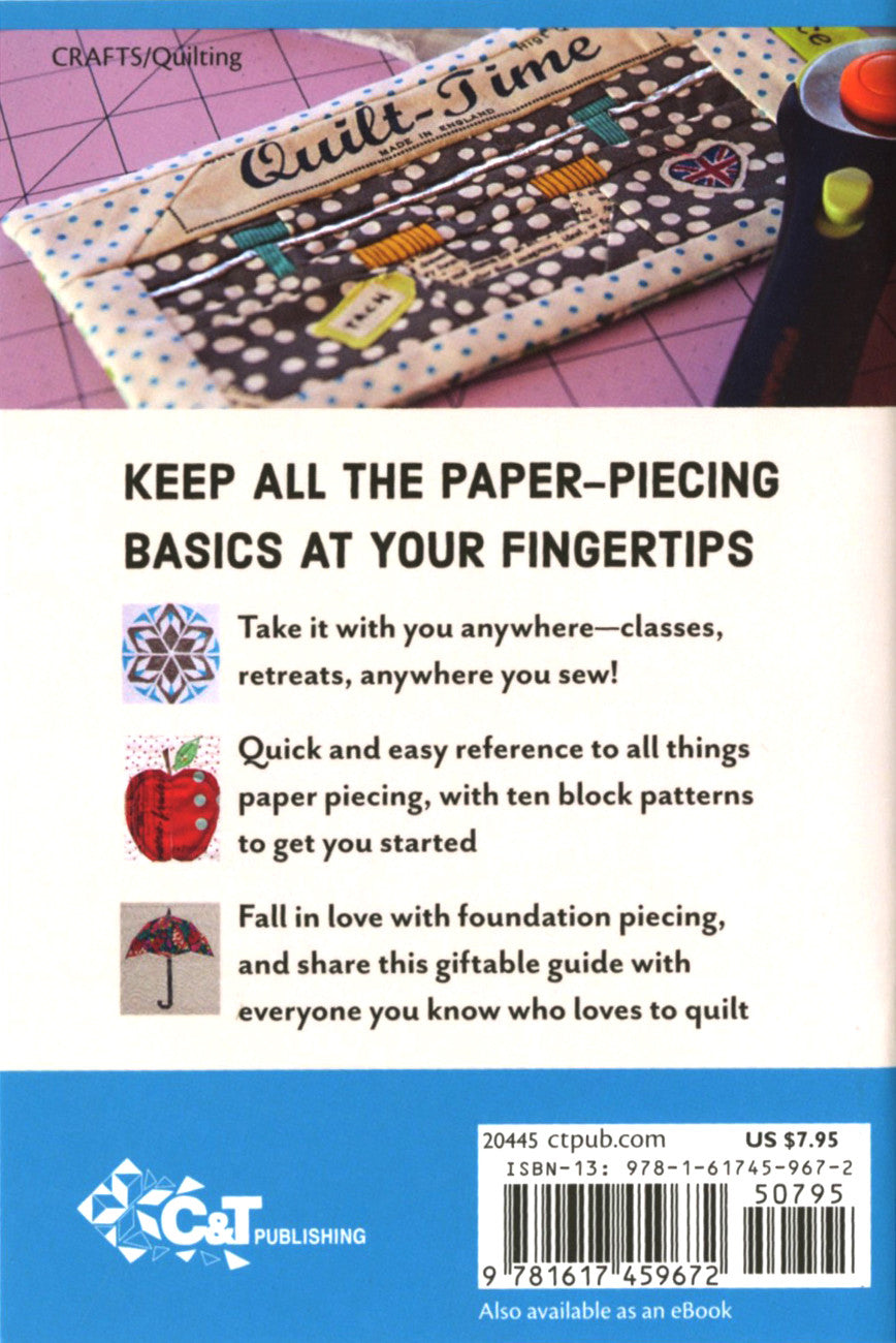 Paper Piecing Handy Pocket Guide – book preview 1