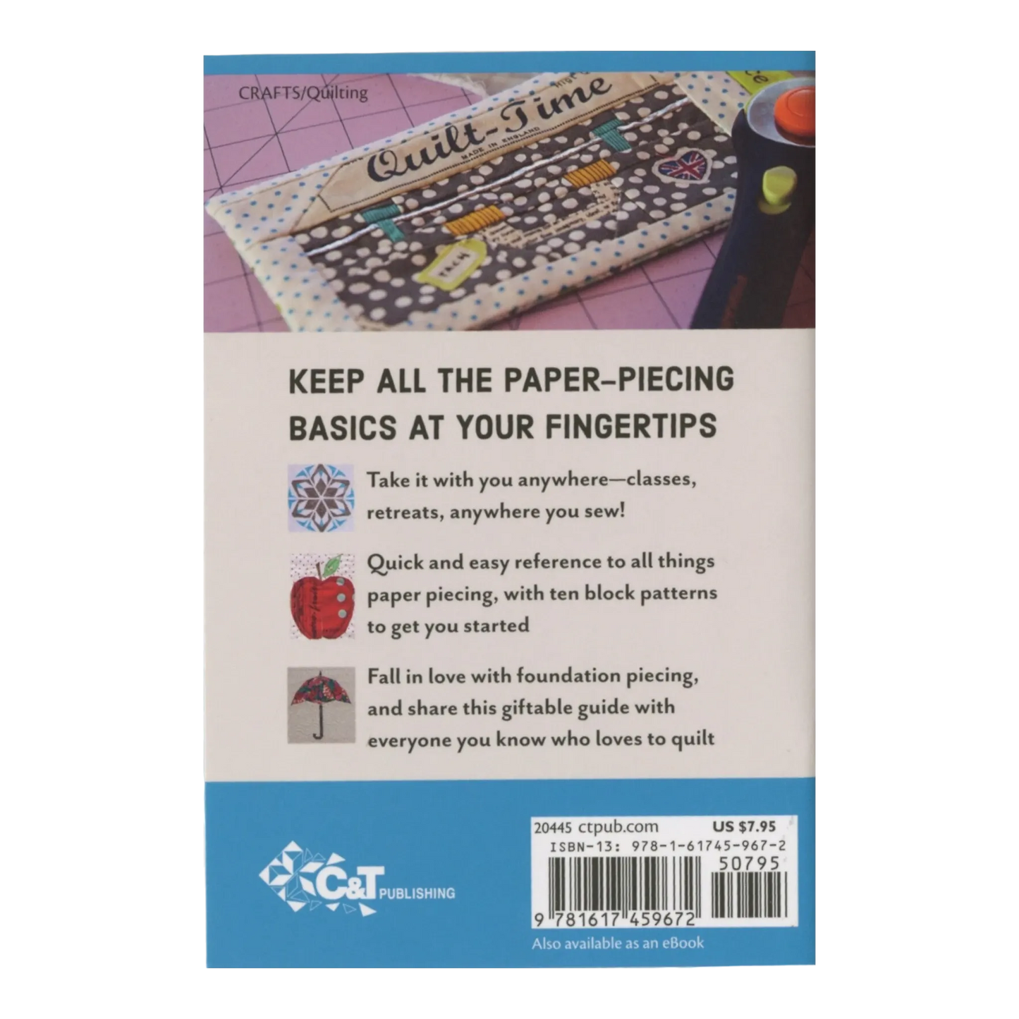Paper Piecing Handy Pocket Guide , pattern making and craft projects