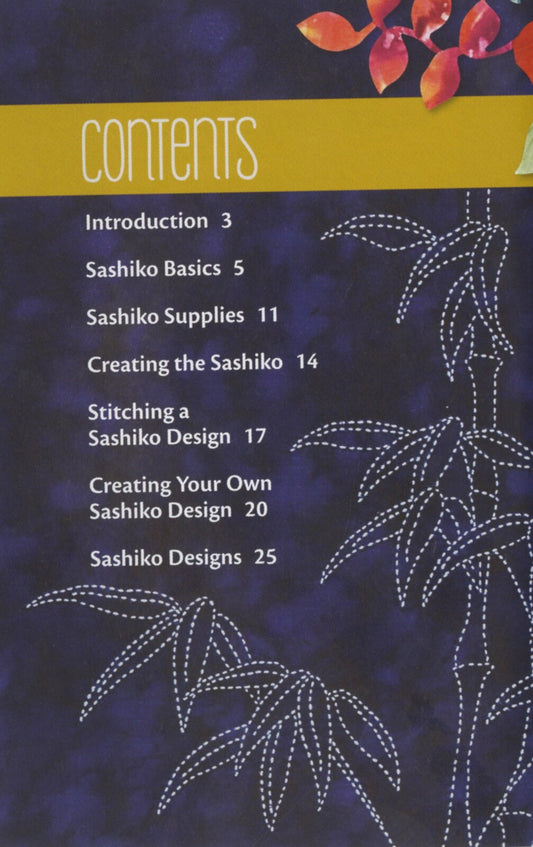 Sashiko Handy Pocket Guide , piecing and stitching