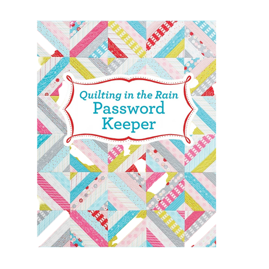 Password Book - Quilting in the Rain , quilting and craft projects