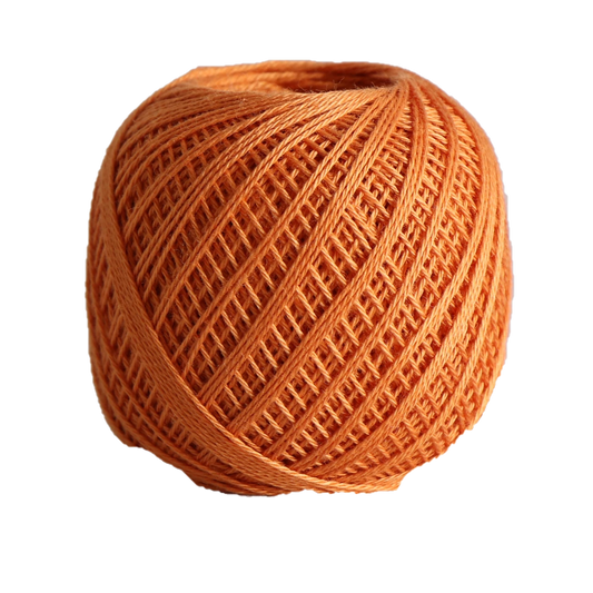 Sashiko Thread Fine Burnt Orange 80m