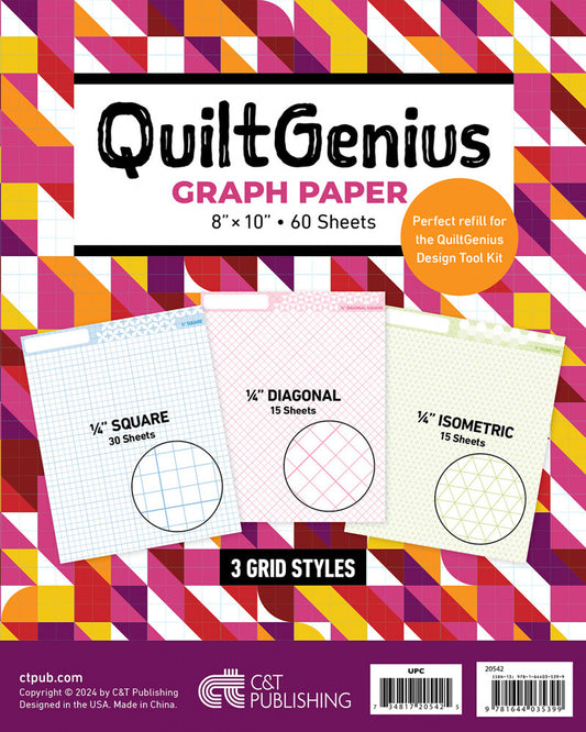 QuiltGenius Graph Paper , pattern making and craft projects