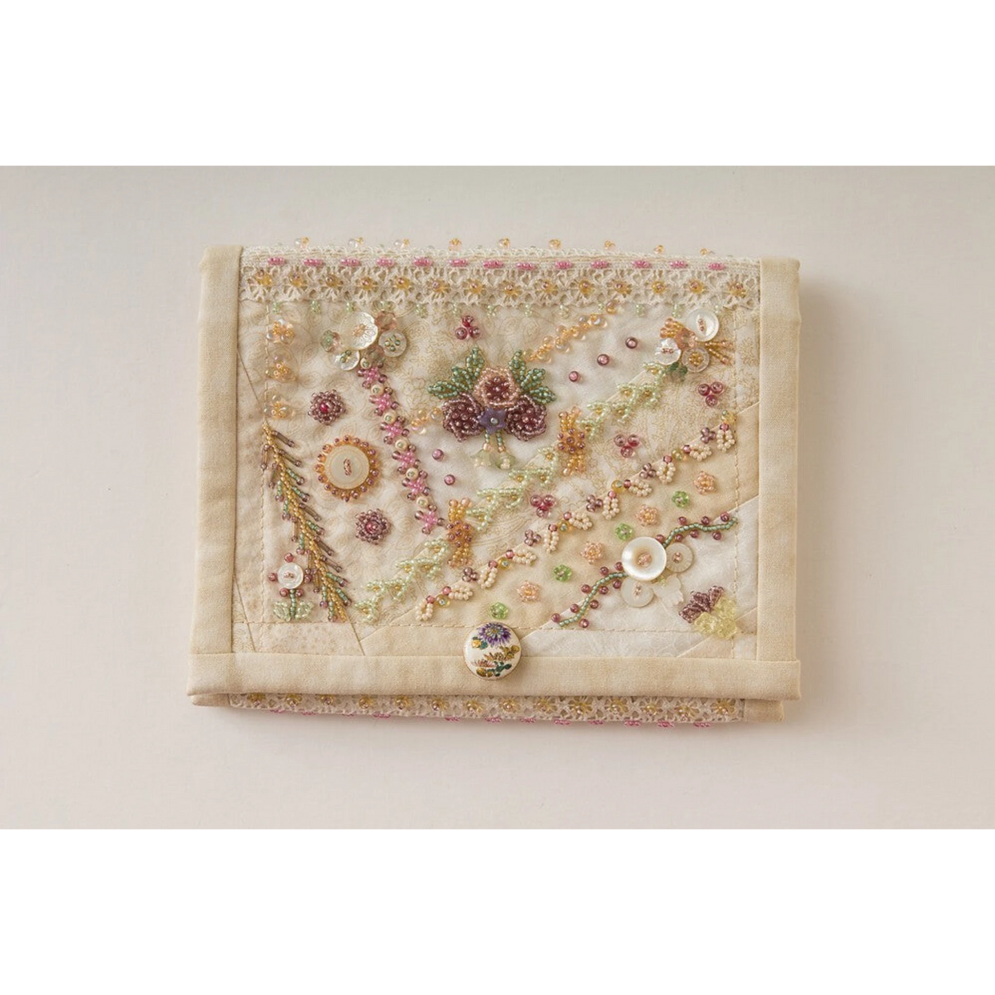 Beaded Embroidery Handy Pocket Guide sewing and quilting product