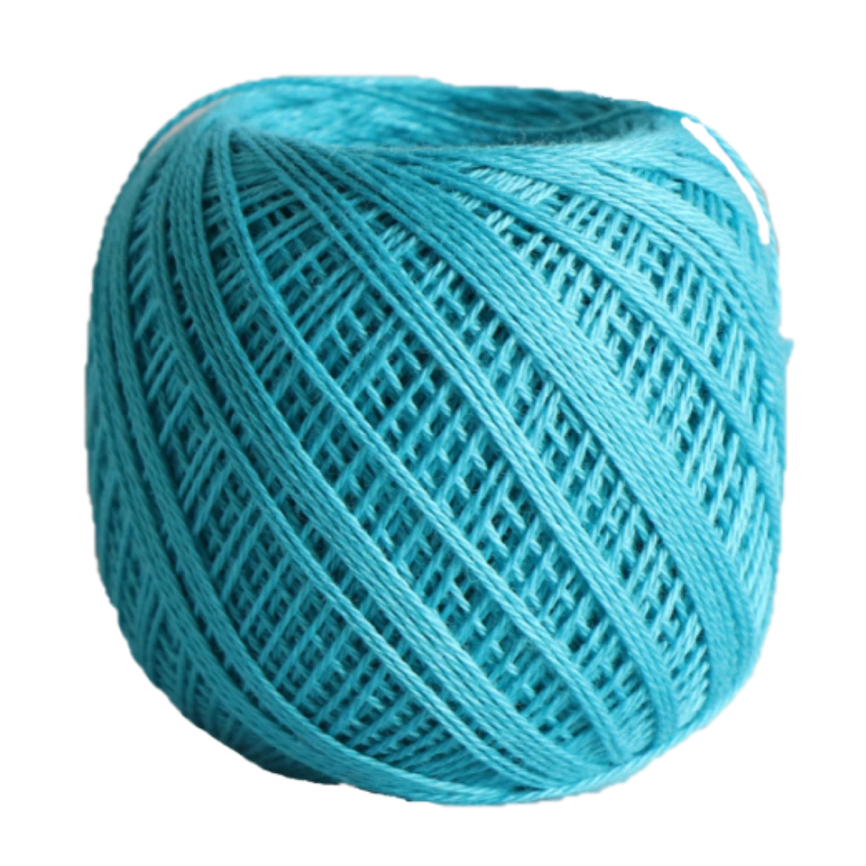 Sashiko Thread Fine Electric Blue 80m