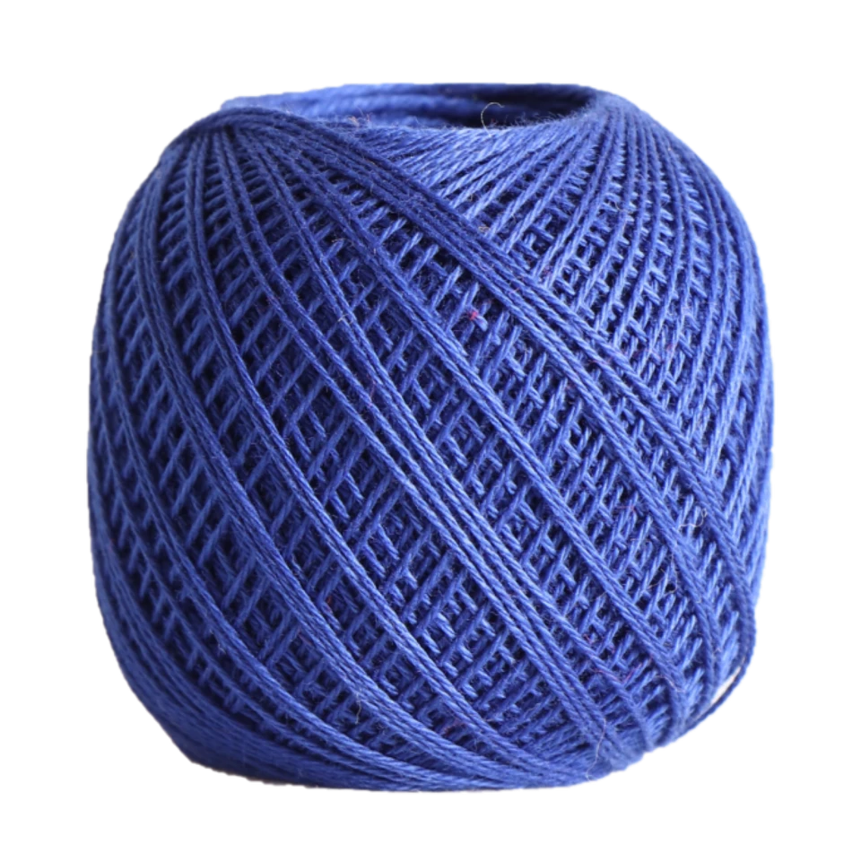 Sashiko Thread Fine Cobalt Blue 80m