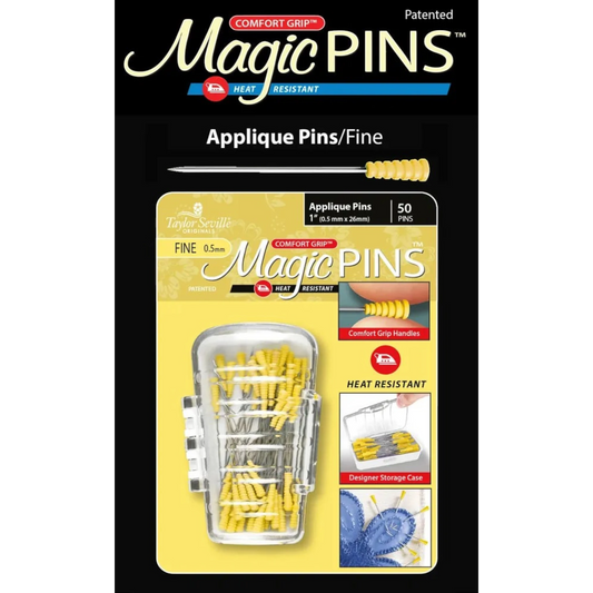 Magic Pins Applique Fine 50pc , quilting and needlework