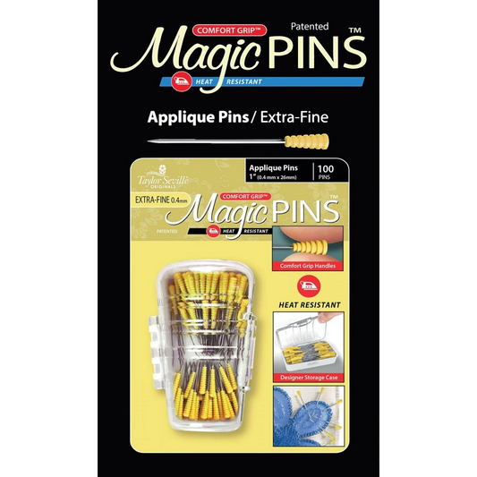 Magic Pins Applique EXTRA FINE 100pc , quilting and needlework