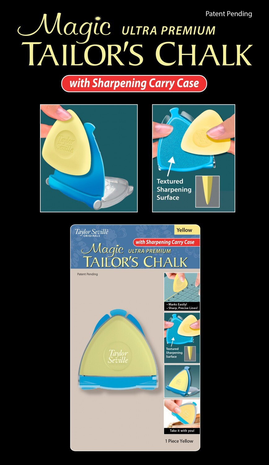 Ultra Premium Tailor's Chalk Yellow sewing and quilting product