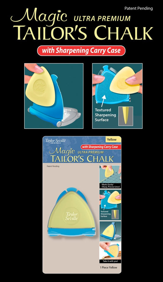 Ultra Premium Tailor's Chalk Yellow sewing and quilting product