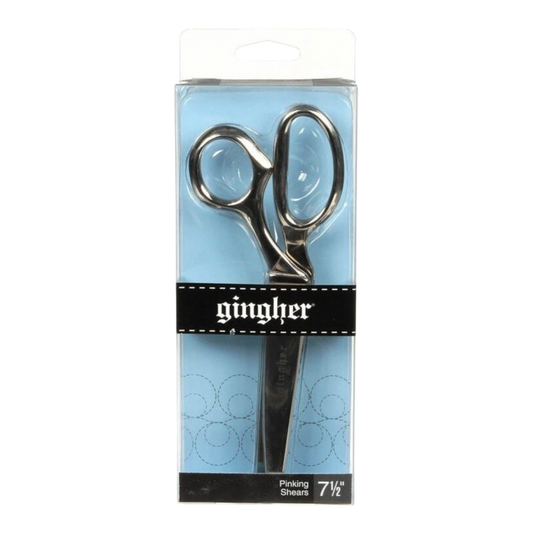 Gingher 190 mm Pinking Shears , quilting and fabric cutting