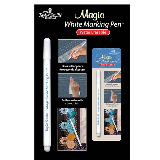 Magic Marking Pen white , sewing and fabric marking