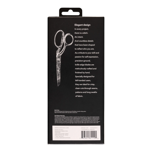 Gingher 203 mm Knife Edge LEFT Handed Scissor sewing and quilting product