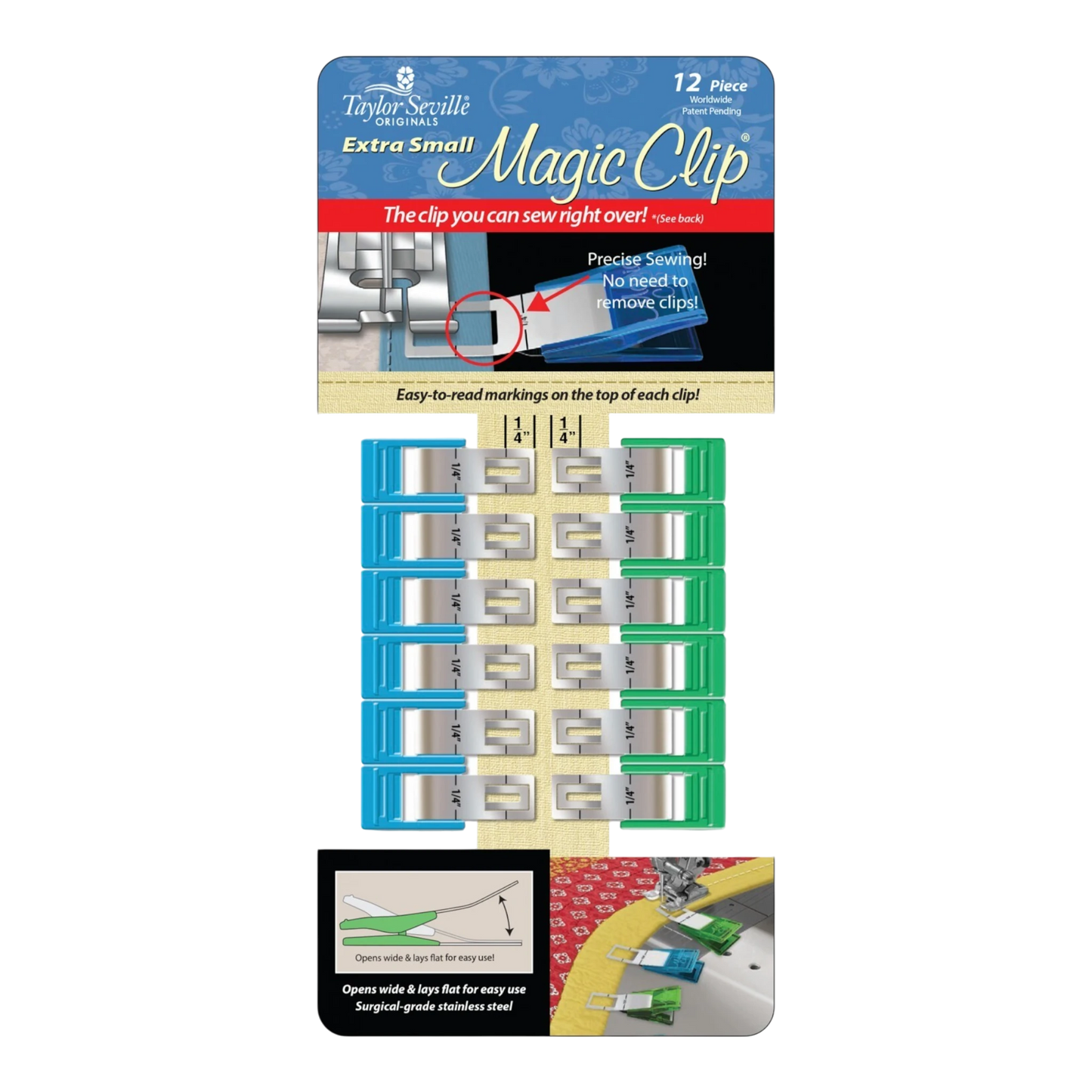 Magic Clip Extra Small 12pc sewing and quilting product