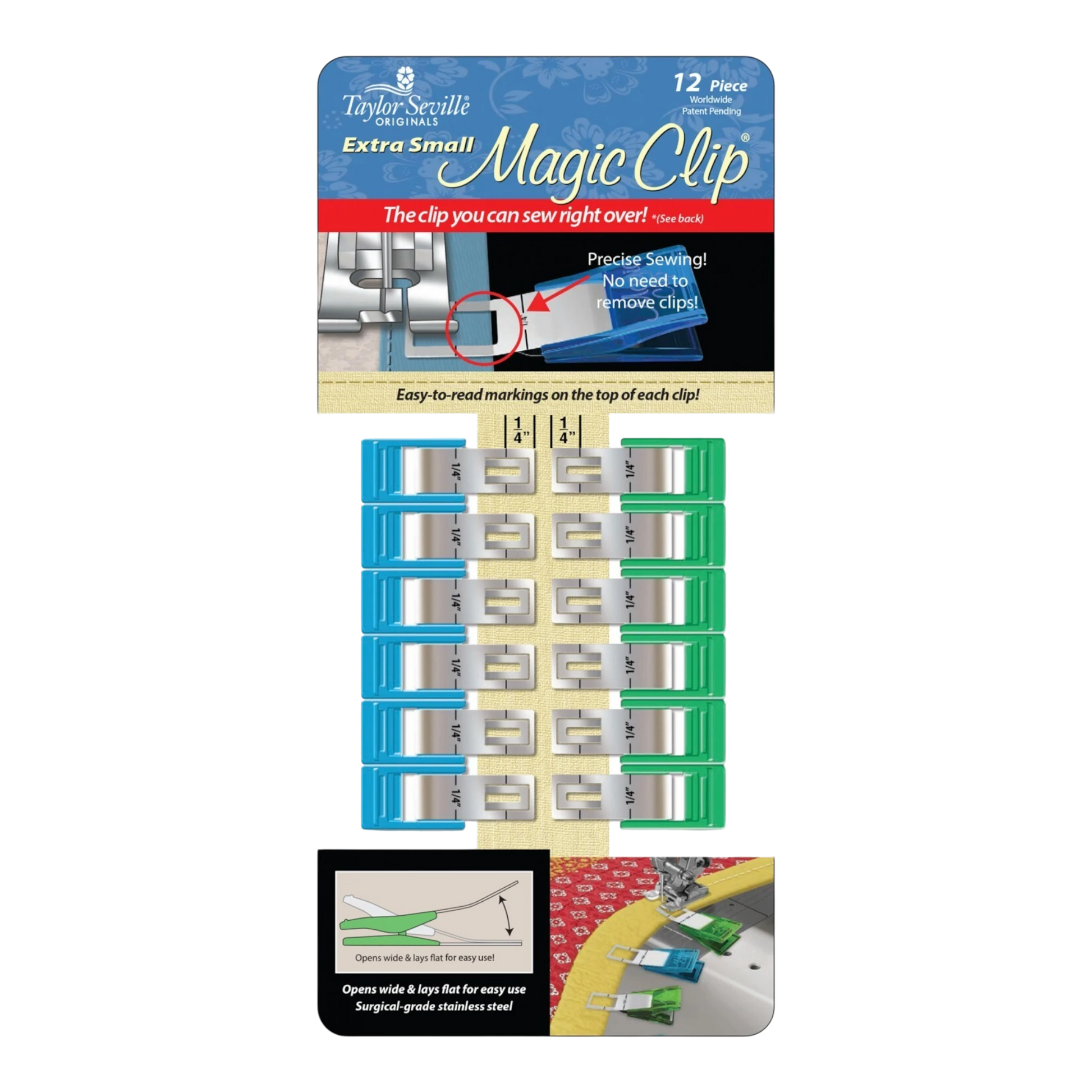 Magic Clip Extra Small 12pc sewing and quilting product