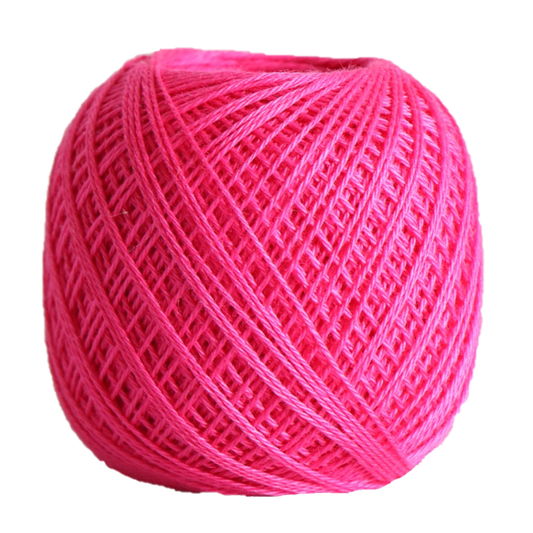 Sashiko Thread Fine Bright Pink 80m