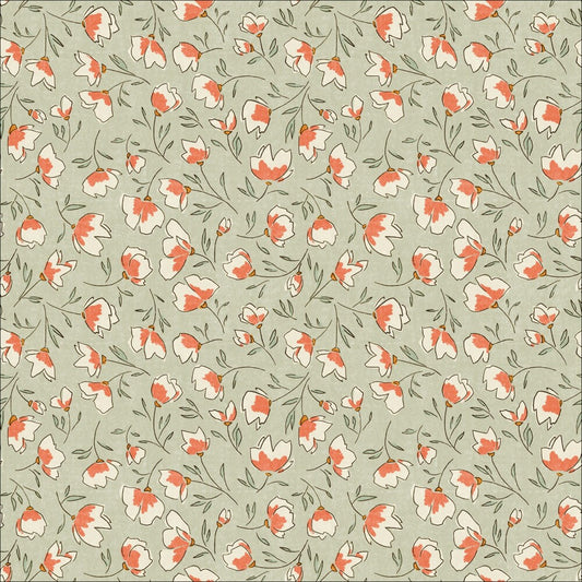 Rosy Deco-Organic Denae Light Olive sewing and quilting product