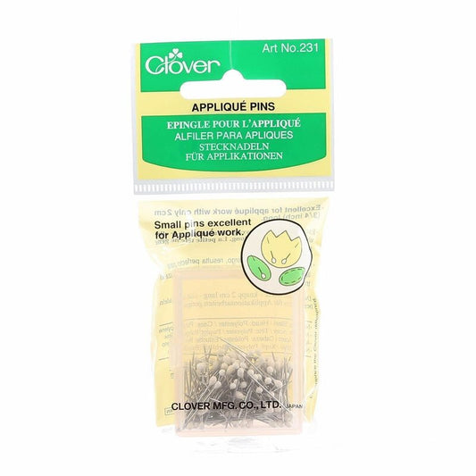Clover Applique Pins Size 324 mm 150 count , quilting and needlework