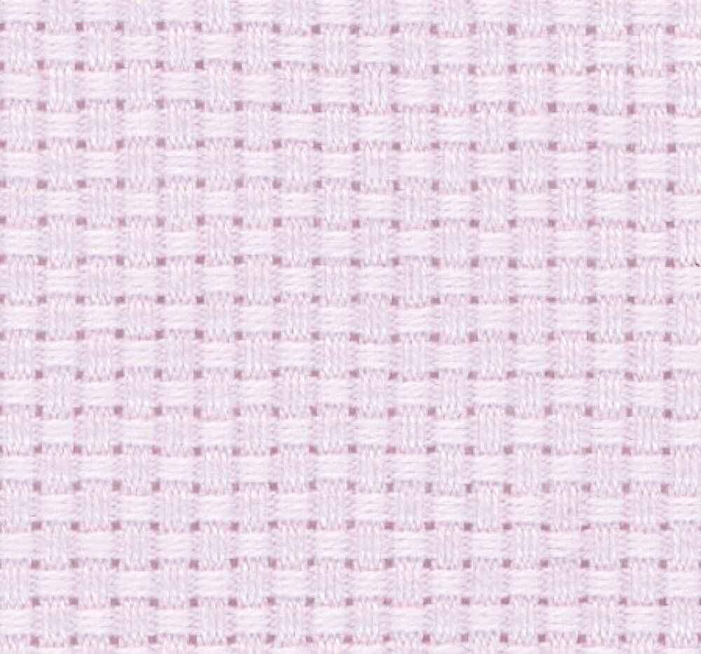 COSMO Embroidery Cotton Cloth 14ct - Lavender for patchwork, quilting and sewing