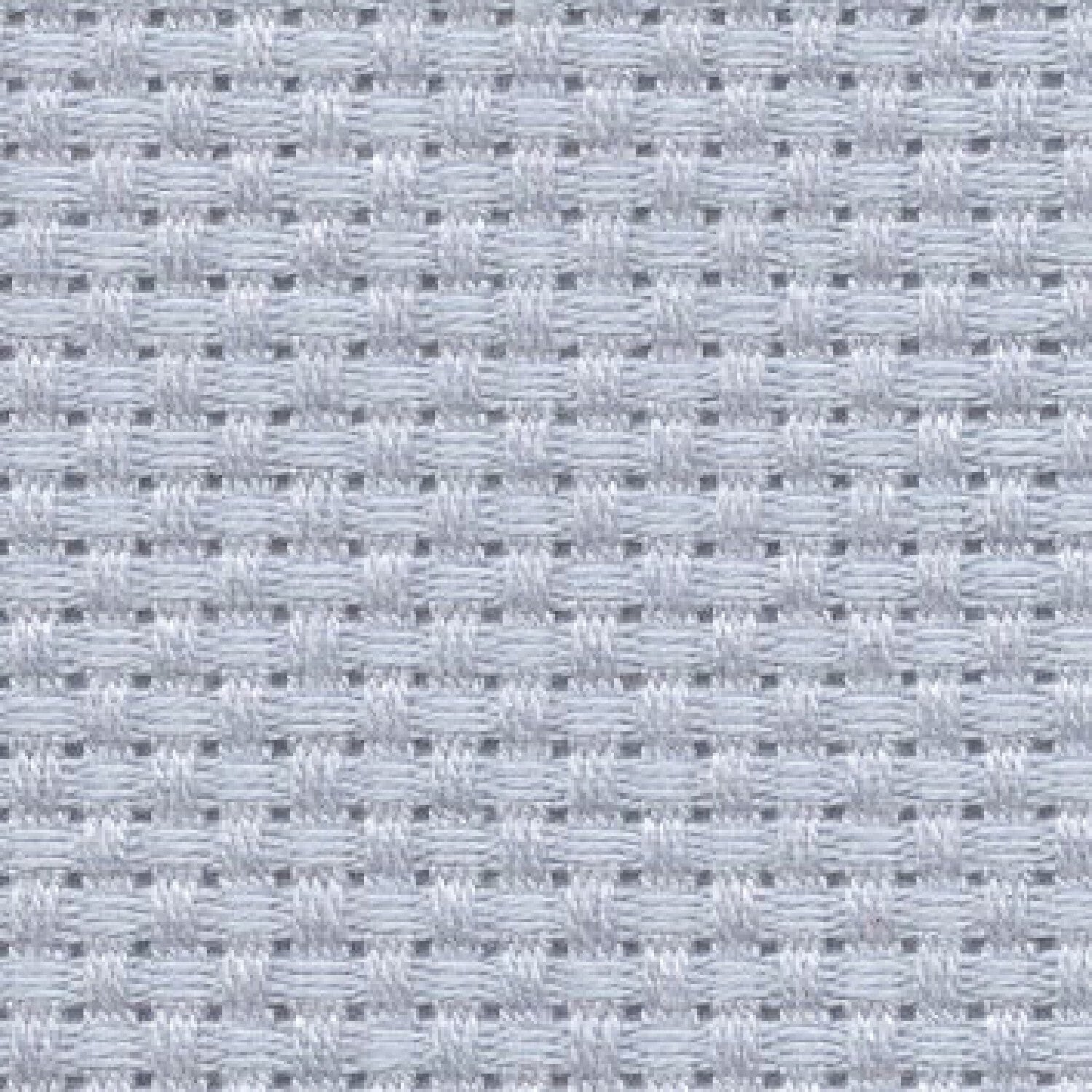 COSMO Embroidery Cotton Cloth for Cross Stitch 14ct Silver Grey for patchwork, quilting and sewing