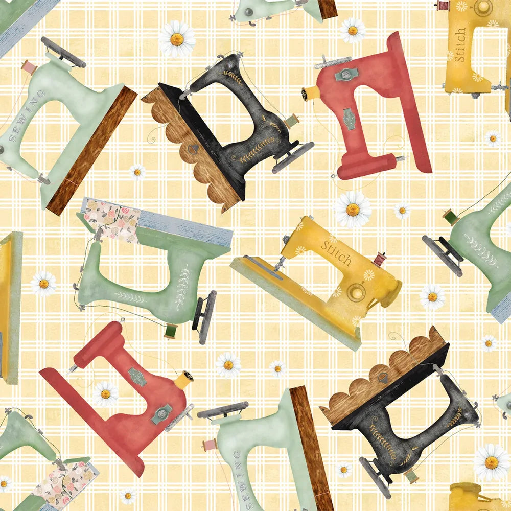Shop Hopping - Sewing Machine Toss sewing and quilting product
