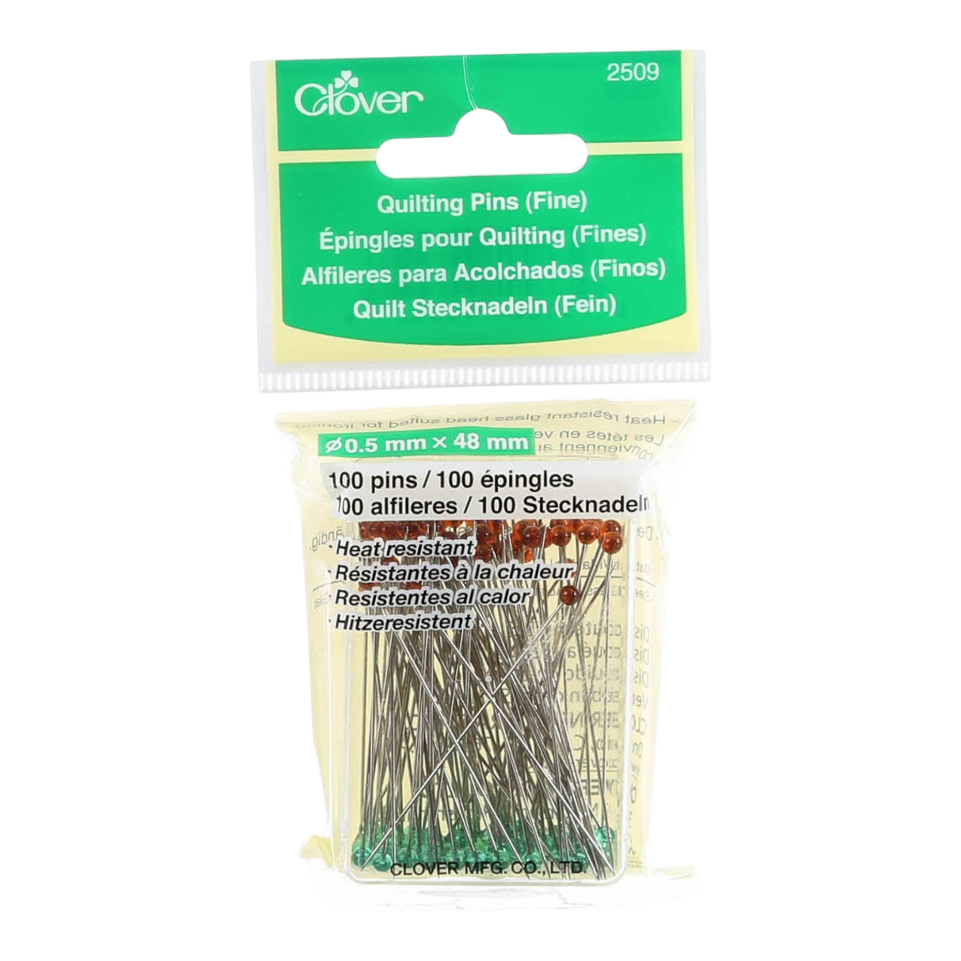 Quilting Fine Pin Size 30 - 48 mm 100ct , quilting and needlework