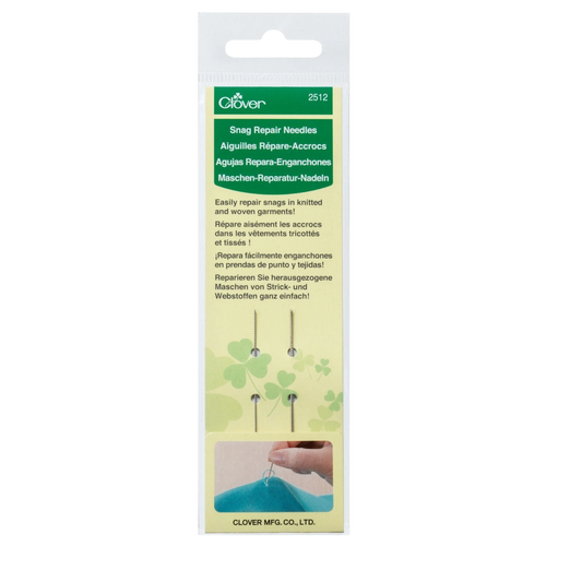 Snag Repair Needles , quilting and needlework