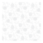 White on White Teardrop Floral