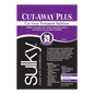 Sulky - Cut Away Plus Midweight Stabilizer White 508 mm x 1yd , quilting and structured projects