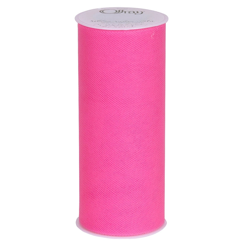 Tulle Hot Pink 152 mm x 25yd sewing and quilting product