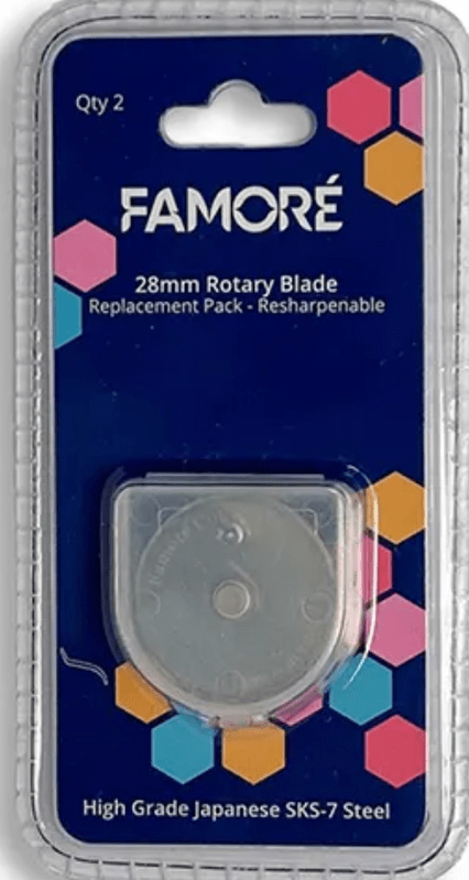 28mm Rotary Blade Replacement Pack - 2pc - Everything Fabric