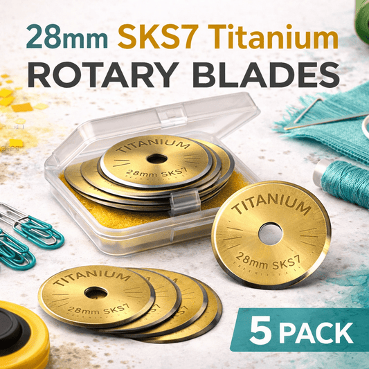 28mm Rotary Cutter Blades - SK7 Titanium - Everything Fabric