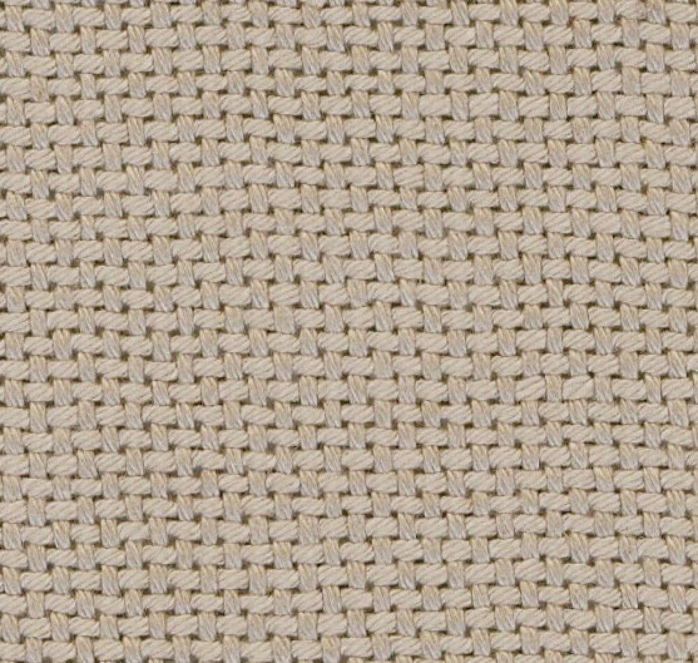 COSMO Embroidery Cotton Cloth 18ct - Stone for patchwork, quilting and sewing