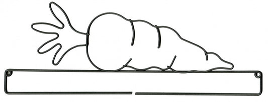 Quilt Hanger Carrot Screw Split Bottom 12 in for quilt display and sewing room organisation