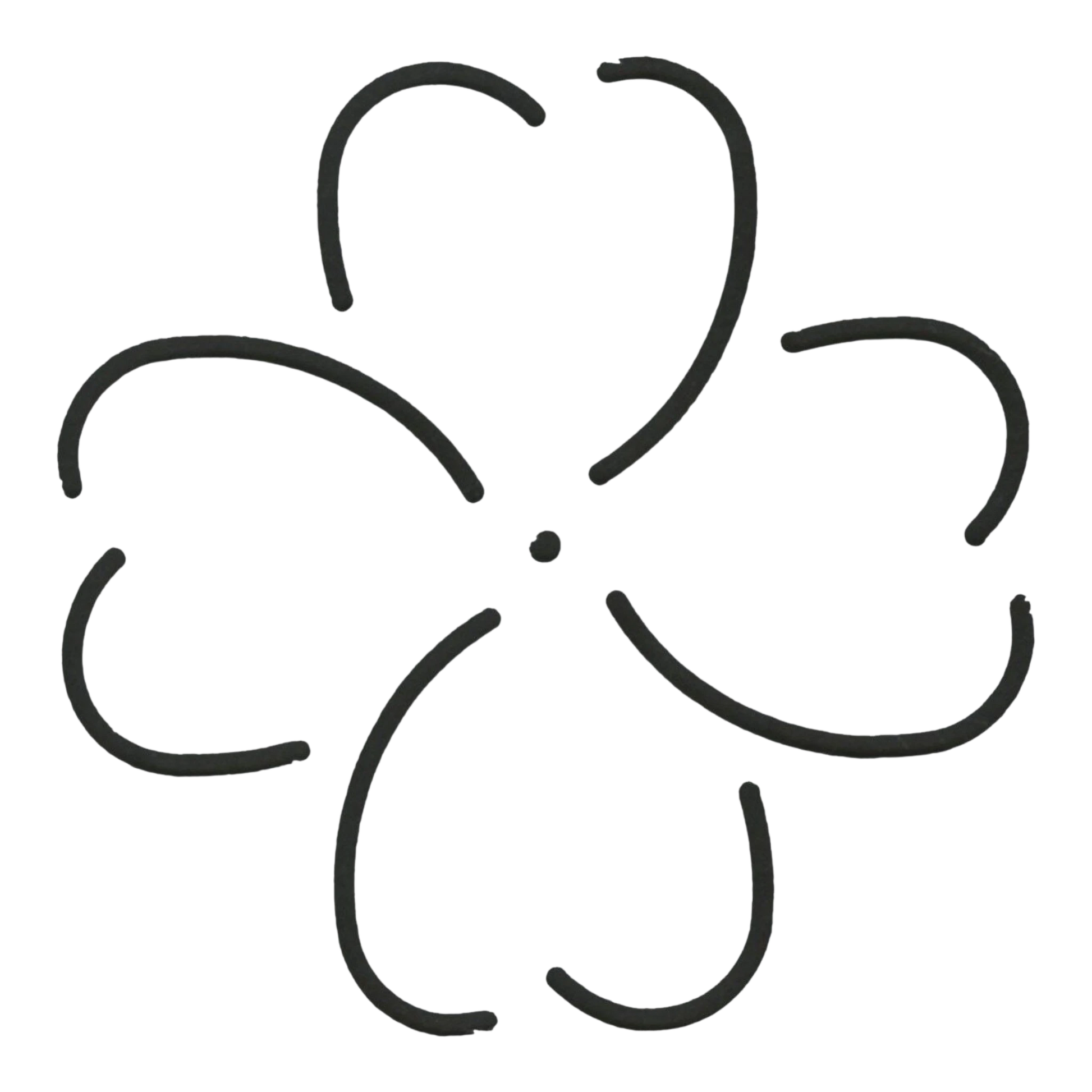 Quilt Stencil Flower Mini Block for precise cutting, marking and patchwork