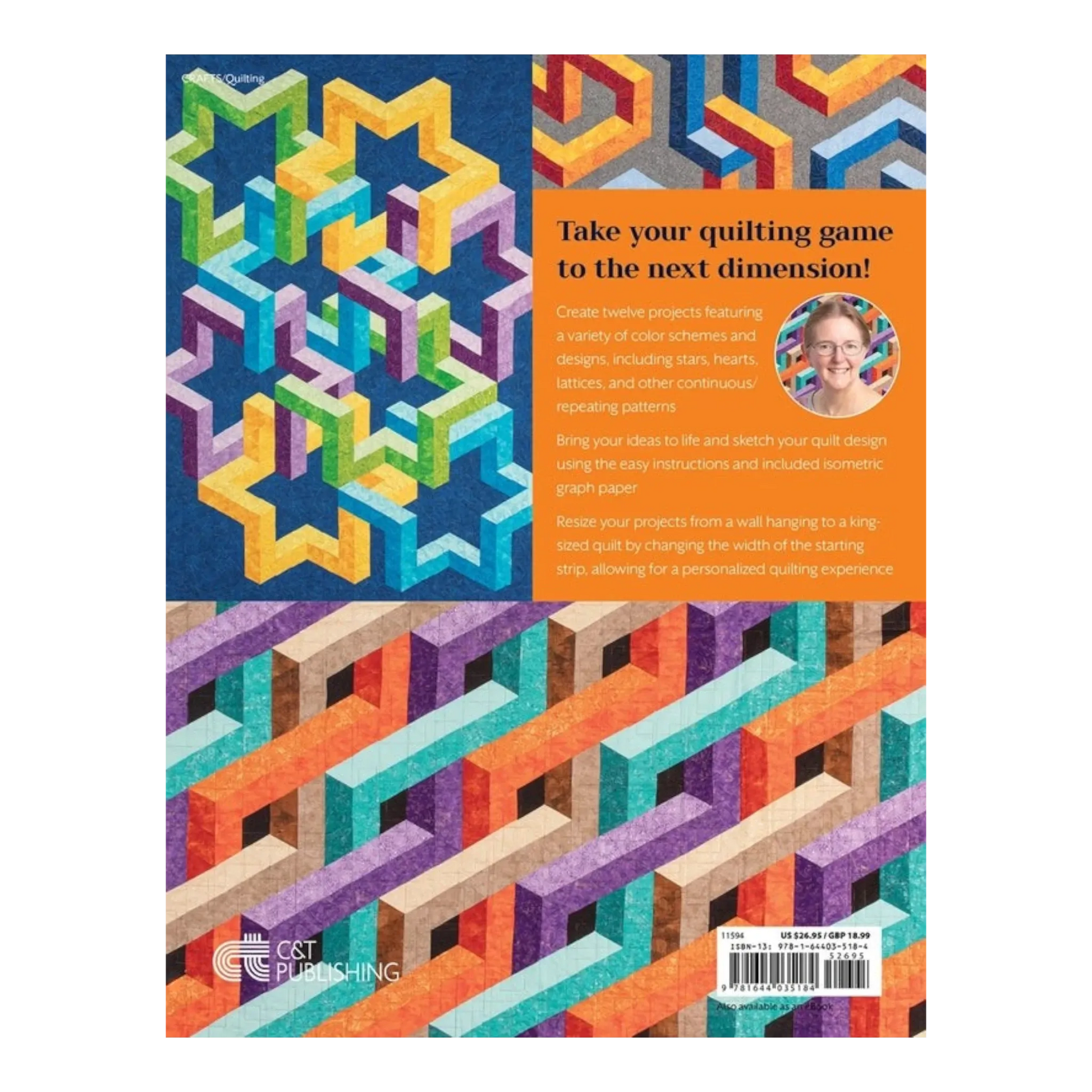 3-D Illusion Quilts Simplified Book - Everything Fabric