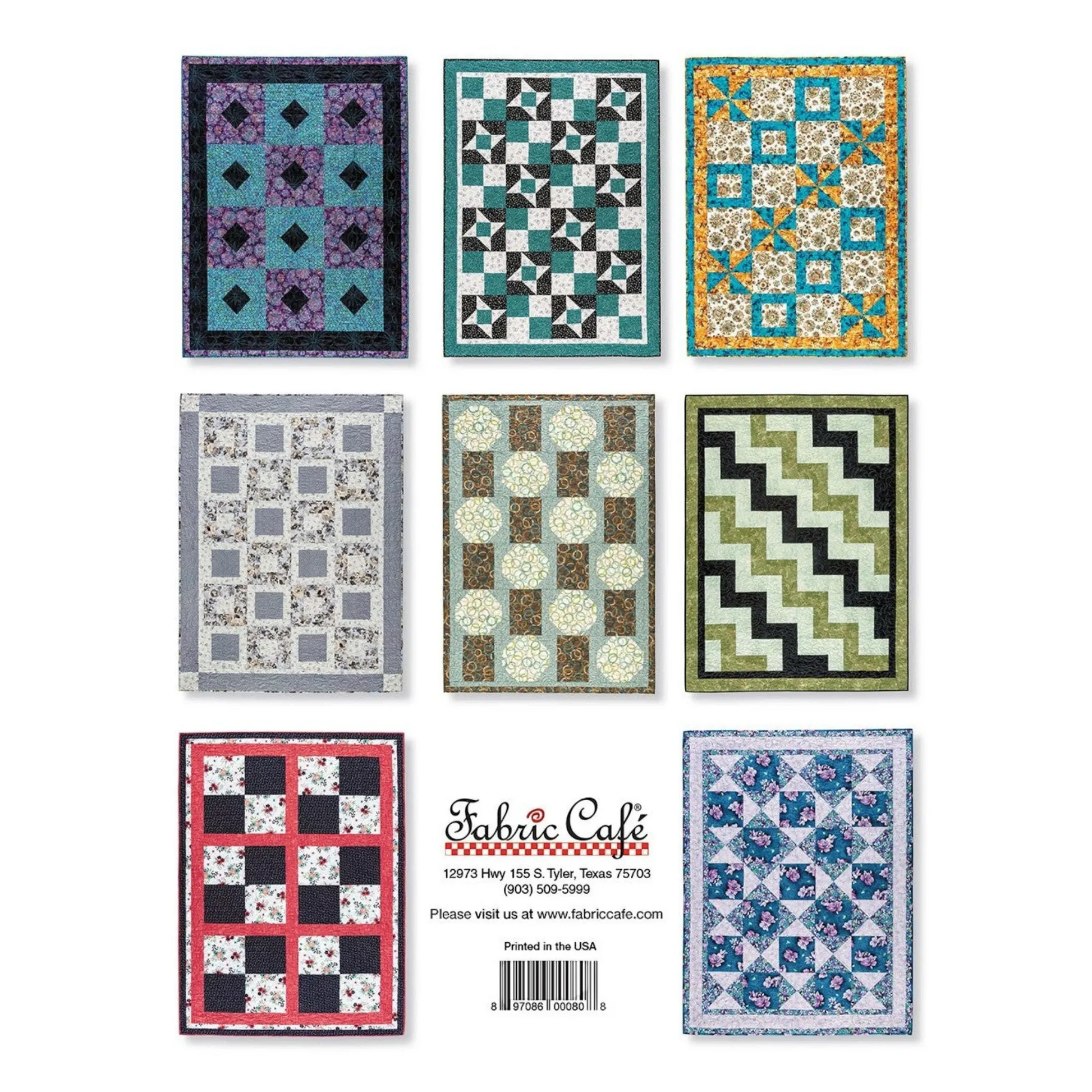 3-Yard Quilts book - Easy Does It - Everything Fabric