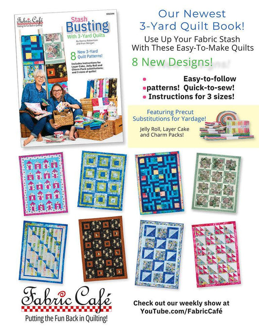 3-yard Quilts Book - Stash Busting - Everything Fabric