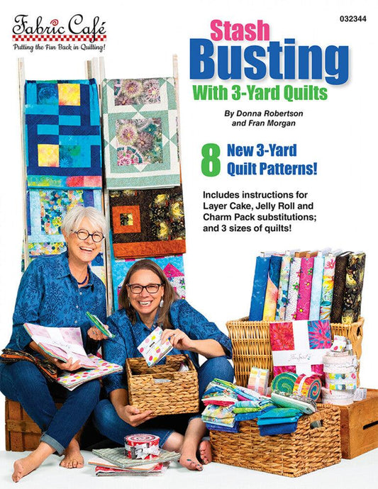 3-yard Quilts Book - Stash Busting - Everything Fabric