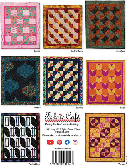 3-Yard Quilts - Curve Appeal with 3-Yard Quilts - Everything Fabric