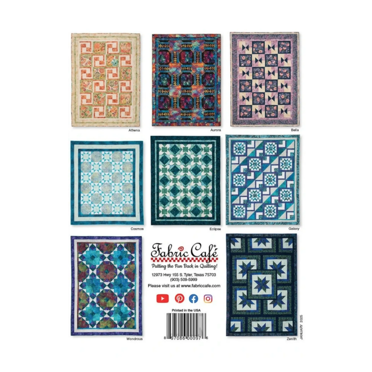 3-Yard Quilts - Fabulous 5-Yard Quilts Book - Everything Fabric