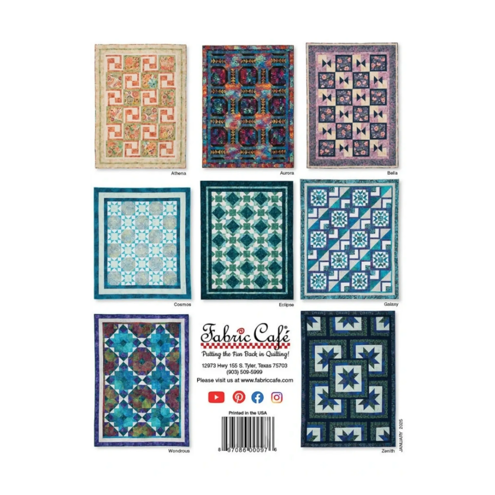 3-Yard Quilts - Fabulous 5-Yard Quilts Book - Everything Fabric