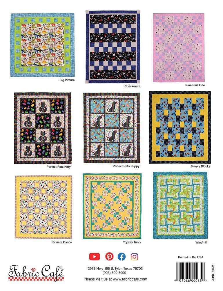 3-Yard Quilts - For Kids Book - Everything Fabric