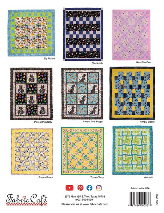 3-Yard Quilts - For Kids Book - Everything Fabric